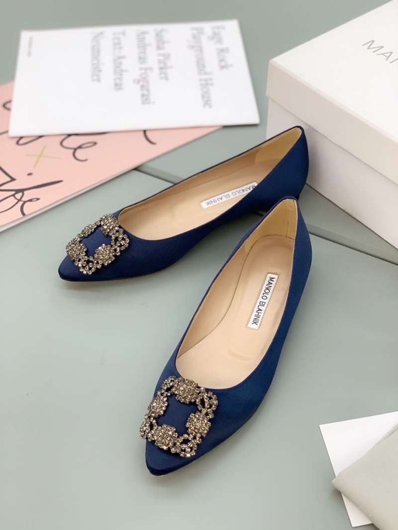 Manolo Blahnik flat shoes